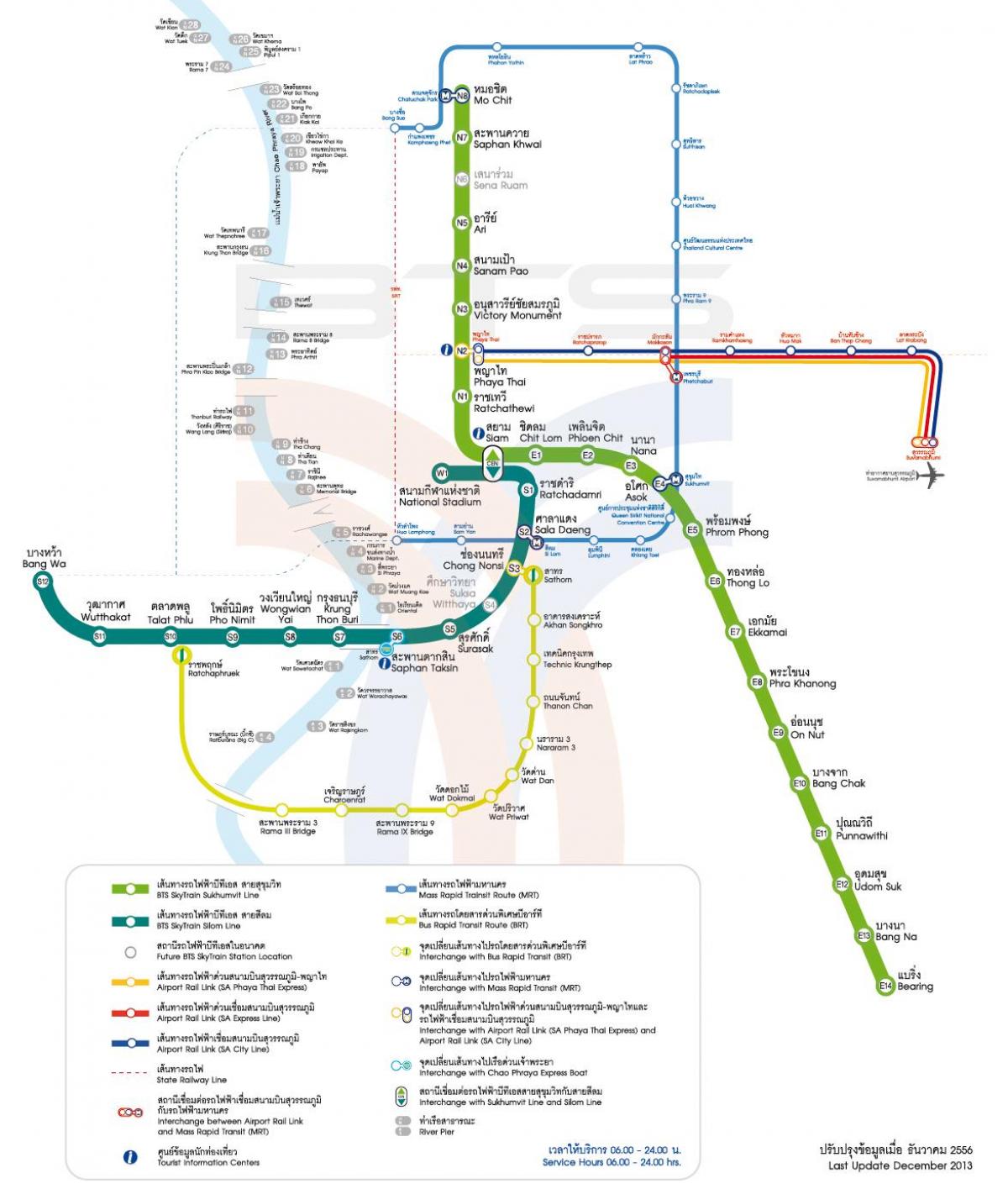 bangkok station map