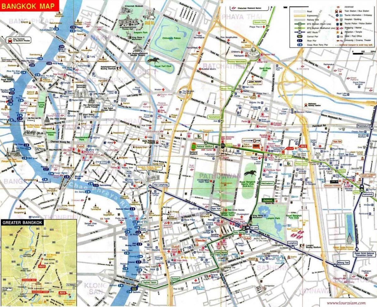 map of mbk bangkok