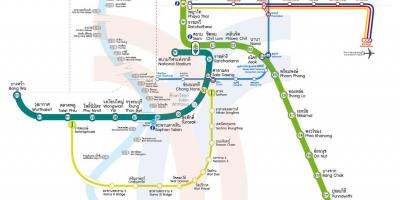 Bangkok station map