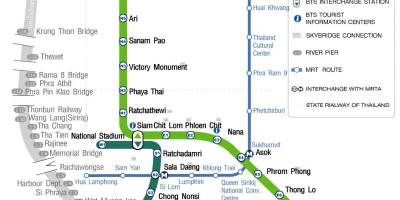 Bkk skytrain map