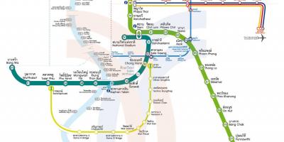Bangkok city train map