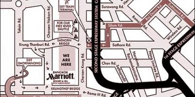 Map of marriott bangkok